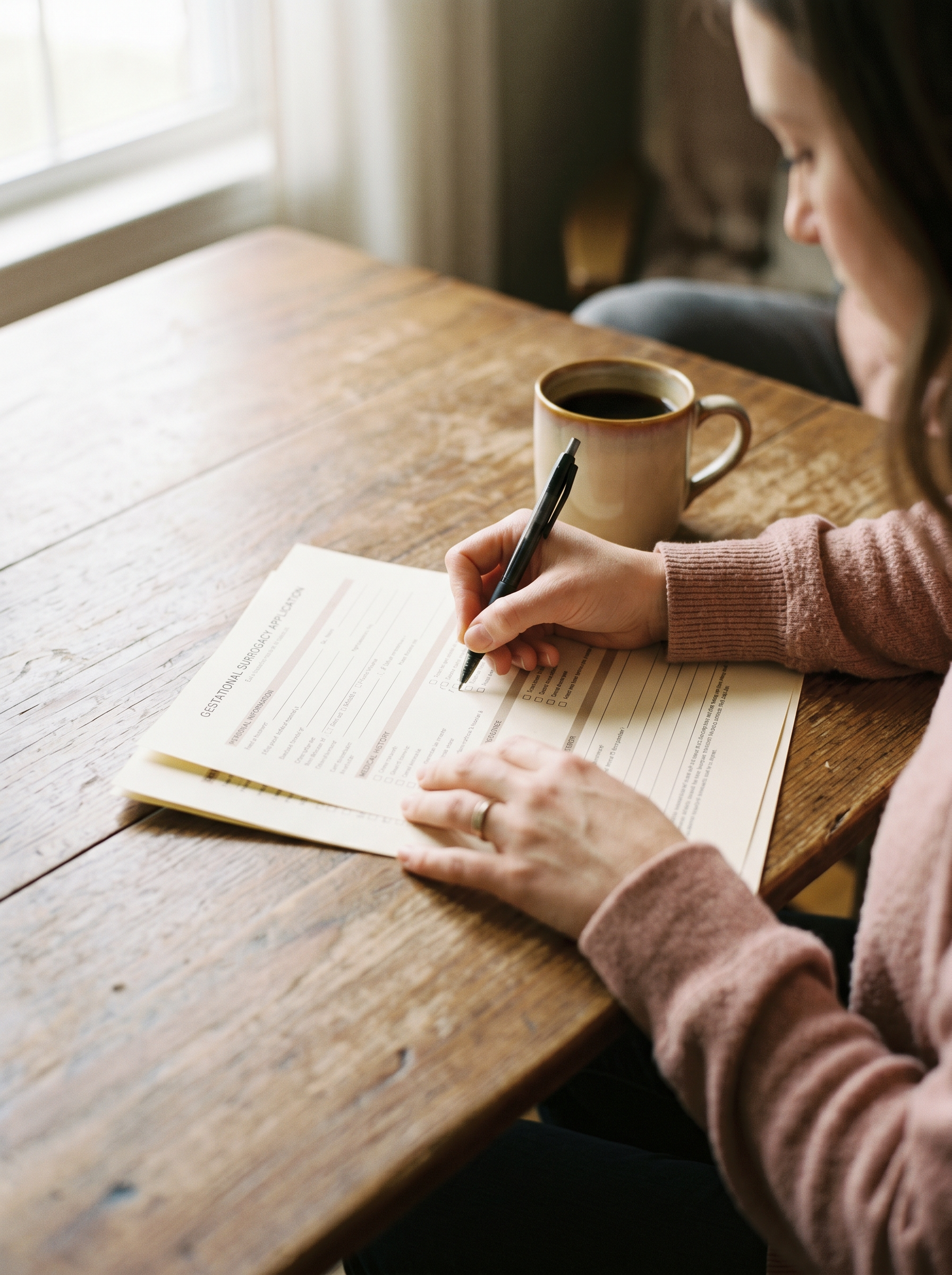 gestational surrogate requirements — placeholder