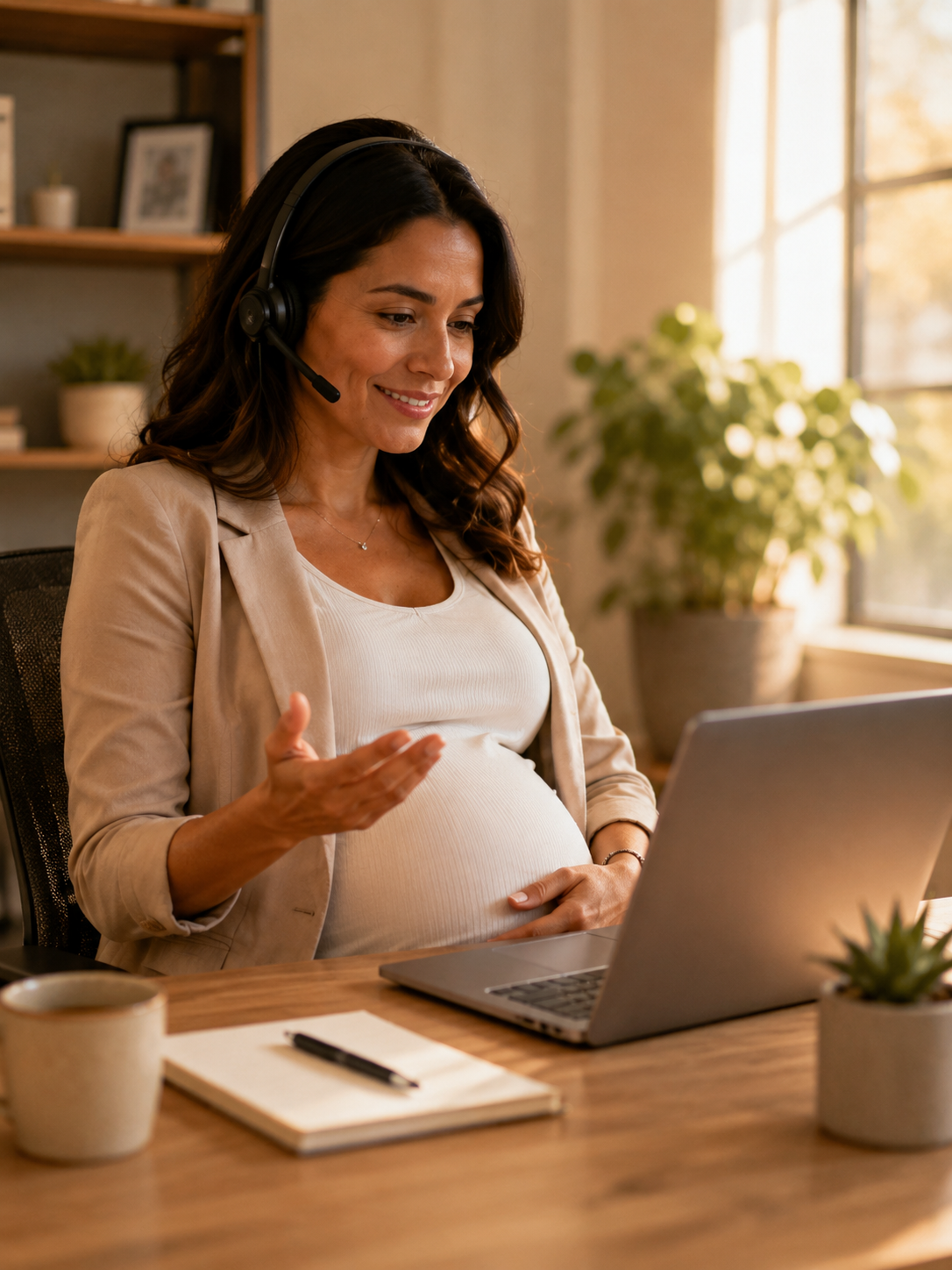 surrogacy while working daily balance — placeholder
