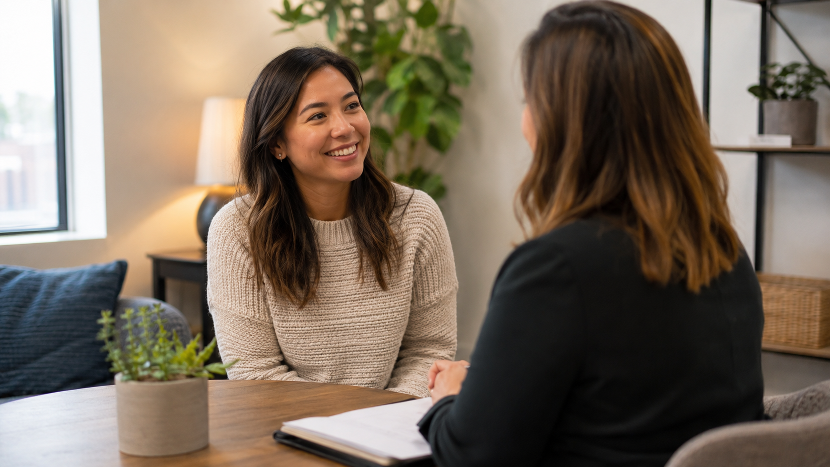 surrogate agency benefits — coordinator meeting with prospective surrogate
